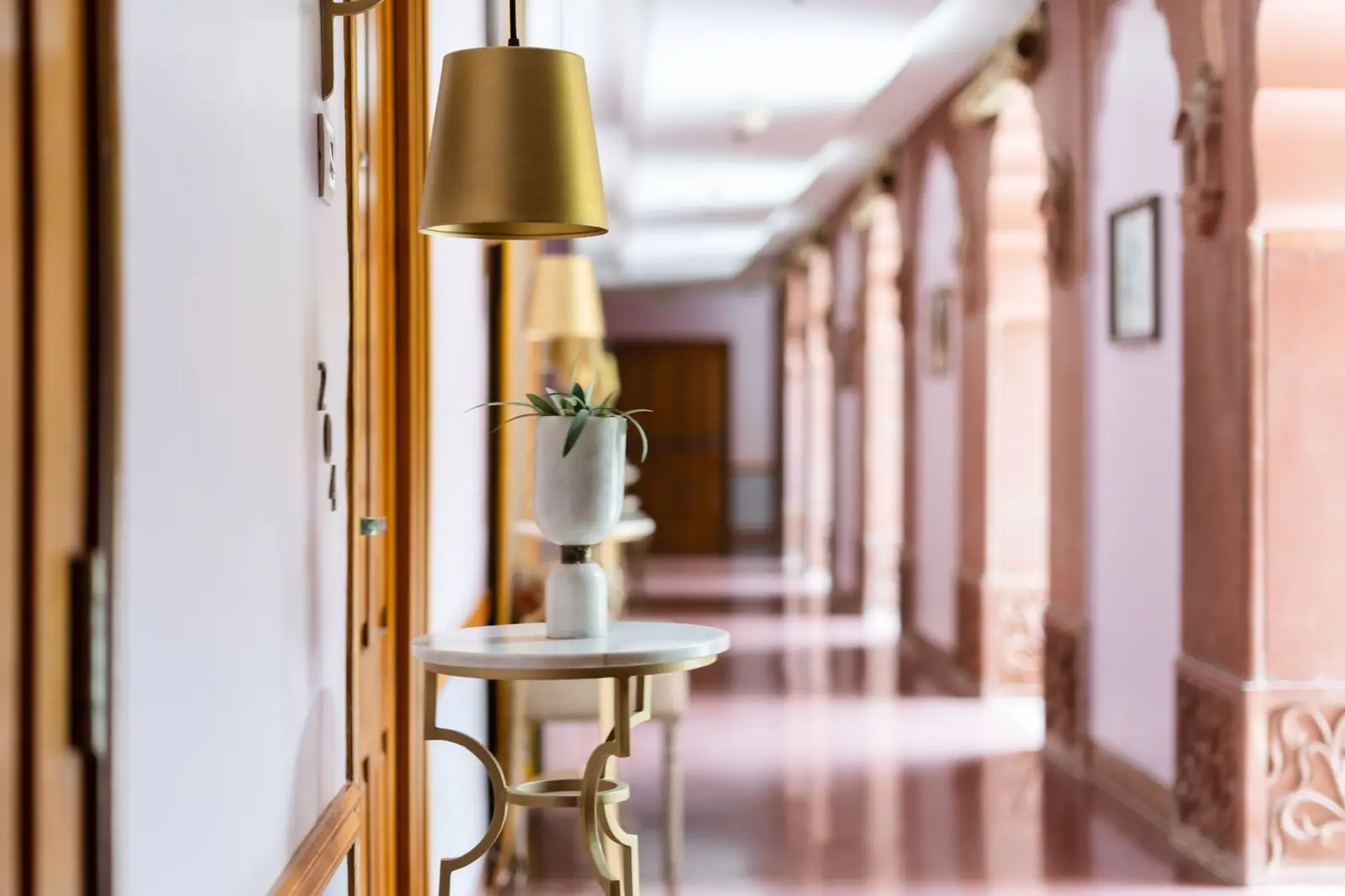 Norvellique Grand Palace interior corridor